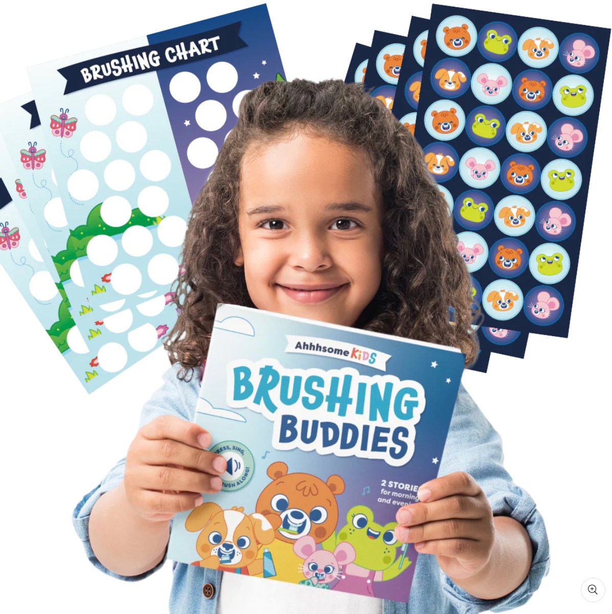 Brushing Buddies — musical toothbrushing book for kids
